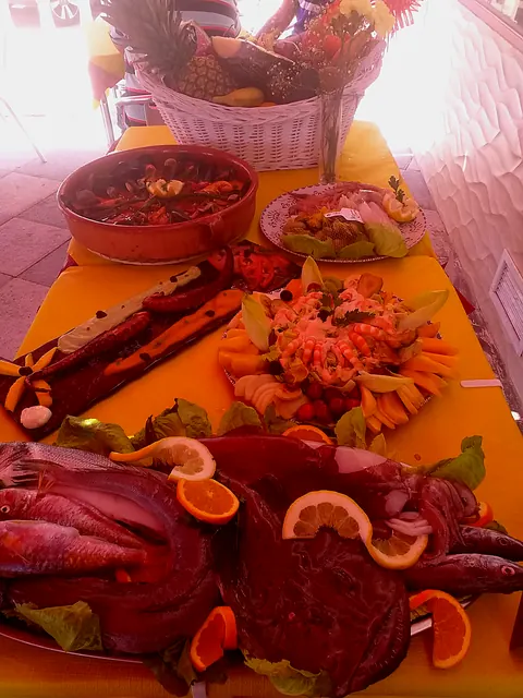 Pescado y marisco del día