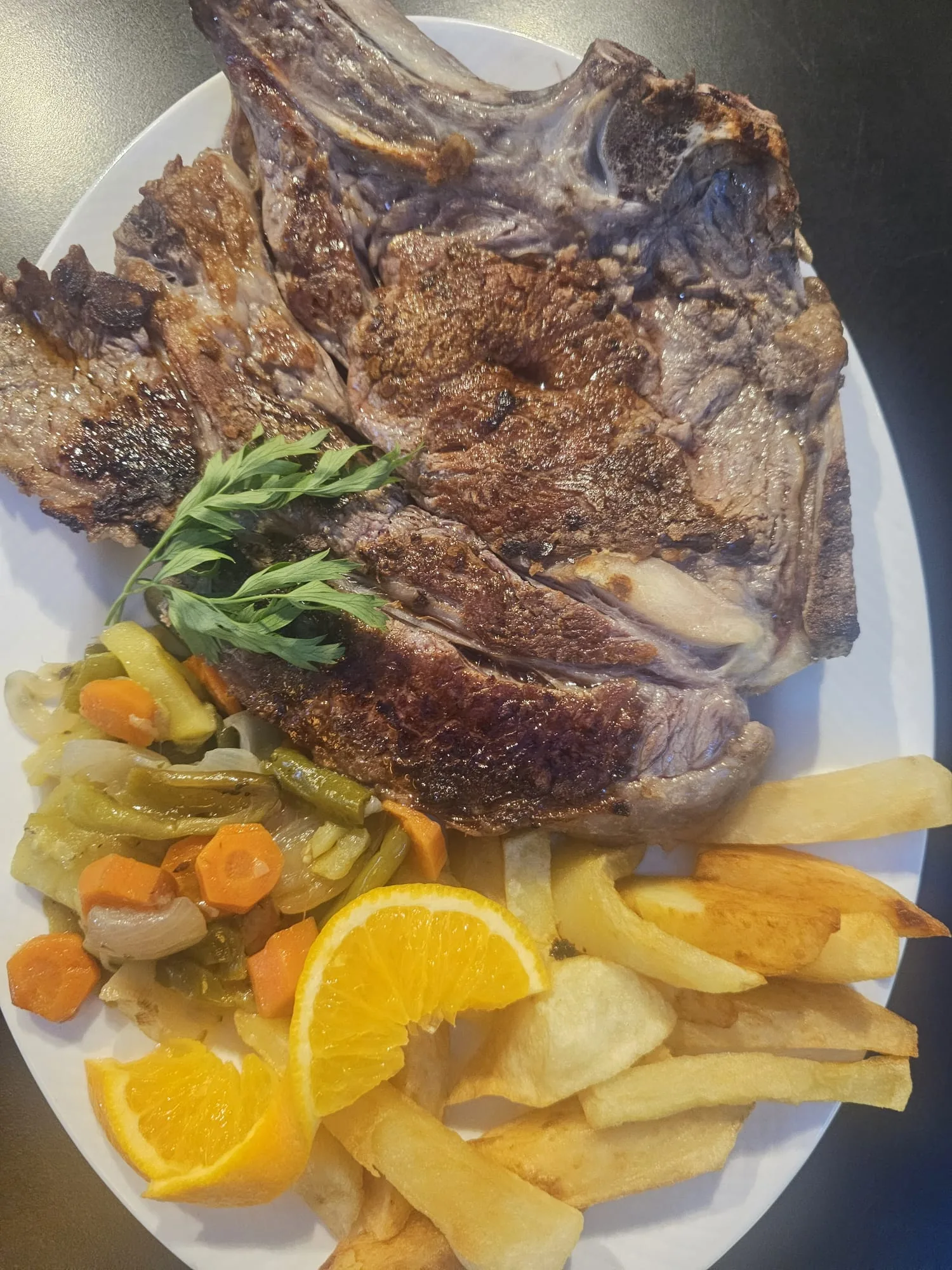 Chuletón de cordero