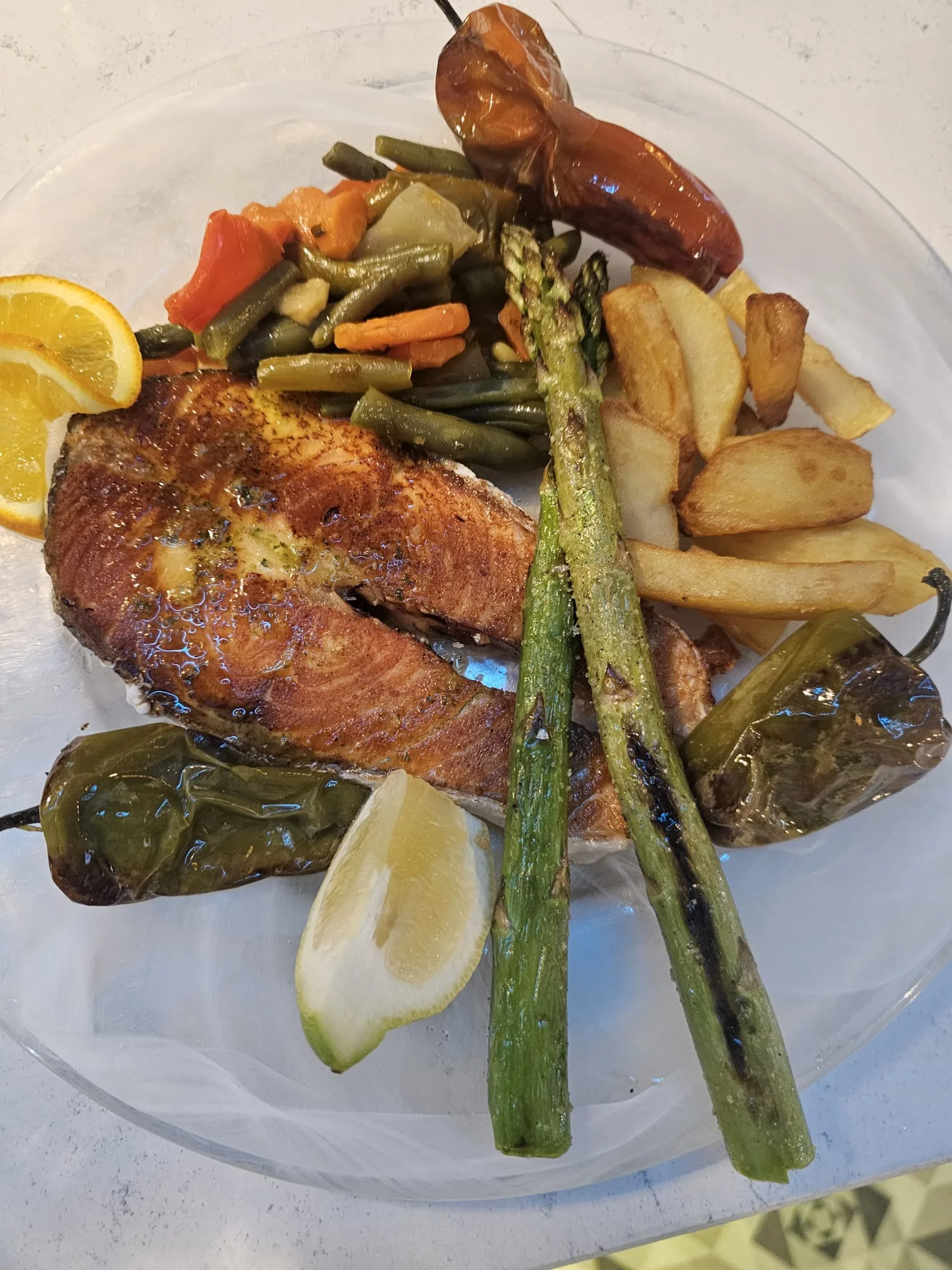 Pescado a la plancha