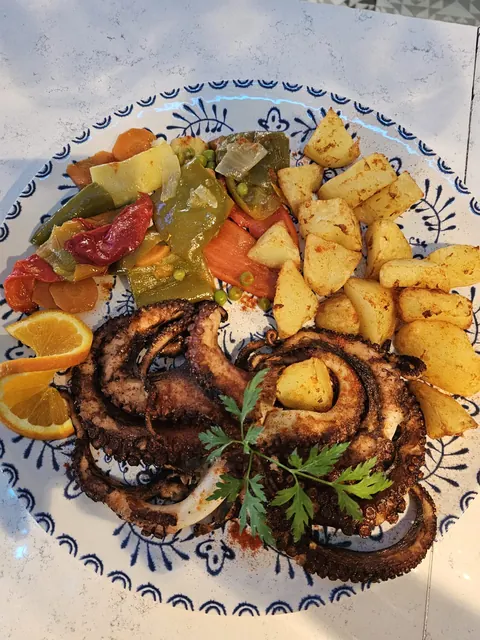 Pulpo a la parrilla